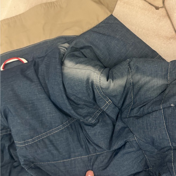 Moncler light puffer jacket denim-like EUC size 4 - Picture 10 of 16